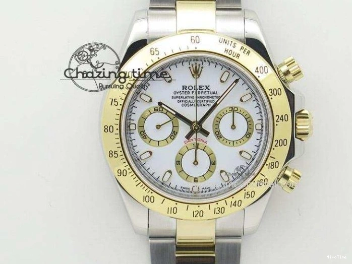 MiroTime 0516 DayDate 40 RG JDF Gain Weight 904L Steel Green Dial Roman Markers on President Bracelet A2836 V Trendsetting 1816